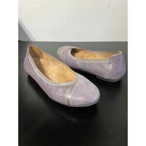 Vionic Caroll Snake Print Ballet Flats Women’s Comfort Slip-On Size 8